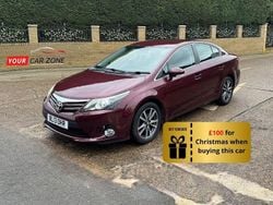 Red Used 2013 Toyota Avensis Sedan | £5,600 (Fair price)
