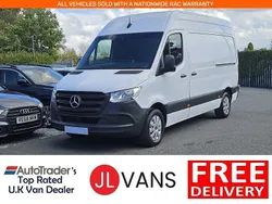 White Used 2021 Mercedes Sprinter Progressive Van | £18,450 (Fair price)
