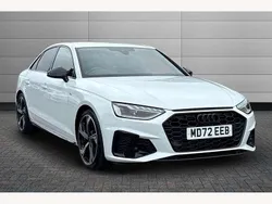White Used 2023 Audi A4 Black Edition Sedan | £25,990 (Fair price)