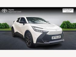 White New 2025 Toyota C-HR Design SUV | £30,298 (A bit pricey)