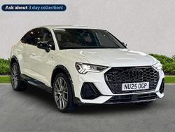 White Used 2025 Audi Q3 Black Edition SUV | £37,472 (A bit pricey)