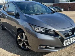 Grey Used 2018 Nissan Leaf Tekna Hatchback | £7,591 (Fair price)