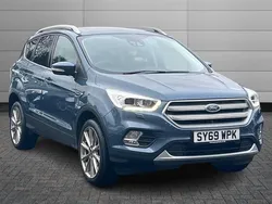 Chrome blue Used 2019 Ford Kuga Titanium X SUV | £15,900 (Fair price)