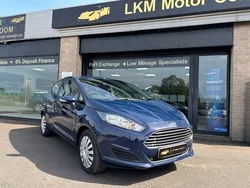 Blue Used 2013 Ford Fiesta Style Hatchback | £4,495 (Fair price)