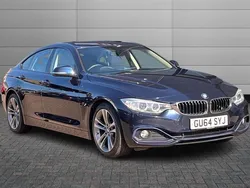 Imperial blue Used 2014 BMW 420 Sport Line Coupe | £10,880 (Fair price)