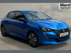 Blue Used 2022 Peugeot 208 Allure Premium Hatchback | £13,273 (Fair price)