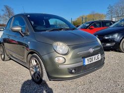 Green Used 2011 Fiat 500 Hatchback | £2,595 (Fair price)