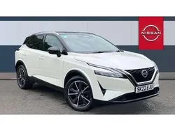 White Used 2022 Nissan Qashqai Tekna SUV | £21,440 (Fair price)