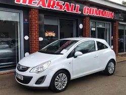 White Used 2013 Vauxhall Corsa Hatchback | £2,500 (Fair price)