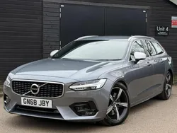 Grey Used 2018 Volvo V90 R-Design Estate | £16,790 (Fair price)