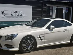 White Used 2014 Mercedes SL500 AMG Cabriolet | £19,995 (Good price)