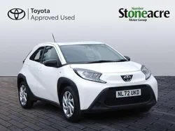 White Used 2022 Toyota Aygo PURE Hatchback | £11,500 (Fair price)