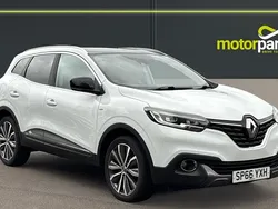 Arctic white gloss Used 2016 Renault Kadjar Bose Edition SUV | £7,000