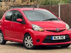 Red Used 2014 Toyota Aygo Hatchback | £7,495 (Good price)
