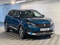 Blue Used 2021 Peugeot 3008 Allure Premium Hatchback | £9,989