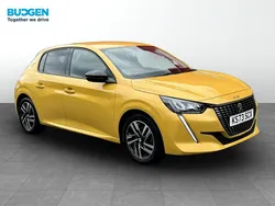 Yellow Used 2023 Peugeot 208 Allure+ Hatchback | £15,035 (Fair price)