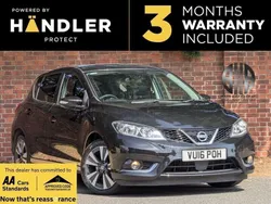 Black Used 2016 Nissan Pulsar N-Connecta Hatchback | £5,995 (Fair price)