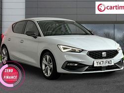 White Used 2021 Seat Leon FR Hatchback | £16,471 (Fair price)