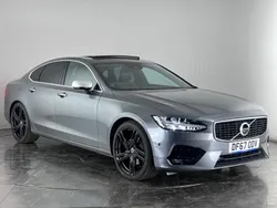 Grey Used 2018 Volvo S90 R-Design Pro Sedan | £17,600 (Good price)