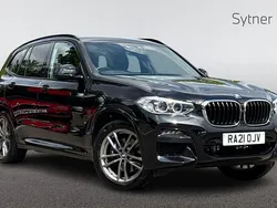 Black Used 2021 BMW X3 M Sport SUV | £30,000 (Good price)
