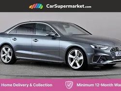 Grey Used 2021 Audi A4 S-Line Sedan | £18,197 (Good price)