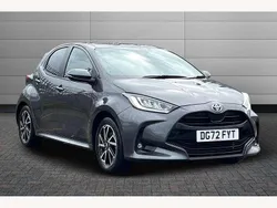 Grey Used 2022 Toyota Yaris Hybrid Design Hatchback | £16,500 (Fair price)