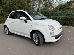 White Used 2008 Fiat 500 Lounge Hatchback | £2,999 (Fair price)