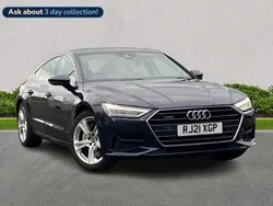 Blue Used 2021 Audi A7 Sport Hatchback | £24,293