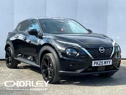 Black New 2025 Nissan Juke Tekna SUV | £24,451