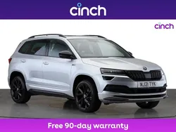Silver Used 2021 Skoda Karoq SportLine SUV | £22,649 (Fair price)