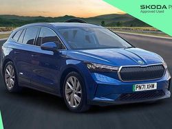 Blue Used 2021 Skoda Enyaq iV ecoSuite SUV | £16,900 (Fair price)