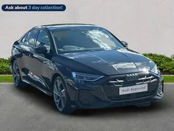 Black New 2025 Audi A3 Black Edition Sedan | £32,354 (A bit pricey)
