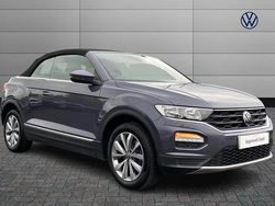 Grey Used 2021 VW T-Roc Cabriolet Design Cabriolet | £18,450 (Fair price)