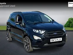 Black Used 2023 Ford Ecosport ST-Line SUV | £14,193 (Fair price)