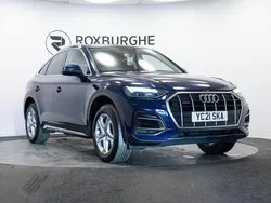 Blue Used 2021 Audi Q5 Sportback Sport SUV | £27,000 (Fair price)