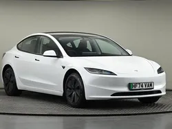 White Used 2024 Tesla Model 3 Long Range Sedan | £39,300