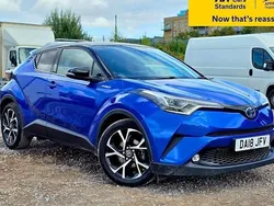 Blue Used 2018 Toyota C-HR SUV | £13,488 (Fair price)