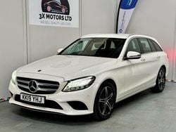 White Used 2019 Mercedes C300 Estate | £12,990 (Super price)