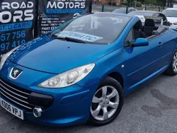Blue Used 2006 Peugeot 307 CC S Cabriolet | £2,695