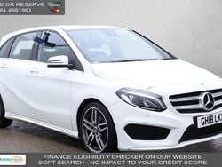 White Used 2018 Mercedes B180 AMG line MPV | £14,770 (Fair price)