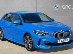 Blue Used 2021 BMW 118 M Sport Hatchback | £16,750 (Fair price)
