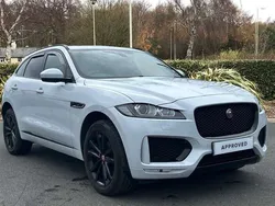 White Used 2020 Jaguar F-Pace Chequered Flag SUV | £24,600 (Fair price)