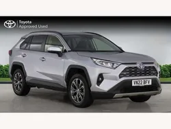Silver Used 2022 Toyota RAV4 Hybrid Design SUV | £25,490 (Super price)