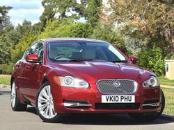 Red Used 2010 Jaguar XF Premium Luxury Sedan | £10,495