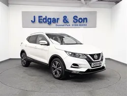 White Used 2019 Nissan Qashqai N-Connecta SUV | £15,995 (A bit pricey)