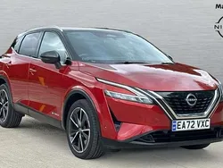 Red Used 2022 Nissan Qashqai Tekna SUV | £21,294 (Fair price)