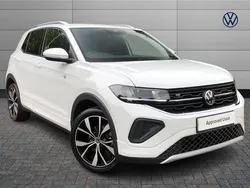 White Used 2025 VW T-Cross R-line SUV | £24,190 (Expensive)
