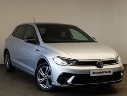 Silver Used 2024 VW Polo R-line Hatchback | £20,498 (Fair price)