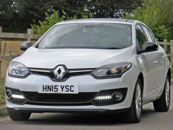 Pure white Used 2015 Renault Mégane III LIMITED Hatchback | £7,995 (Expensive)