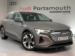Grey Used 2023 Audi Q8 e-tron Sport SUV | £34,890
